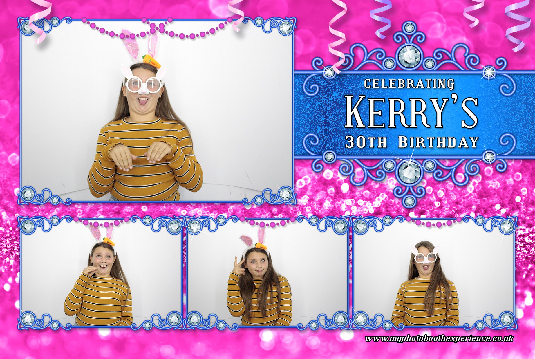 Kerry's 30th Birthday | View more photos from the event at gallery.myphotoboothexperience.co.uk/u/MyPhotoBoothExperienceLtd/Kerrys-30th-Birthday